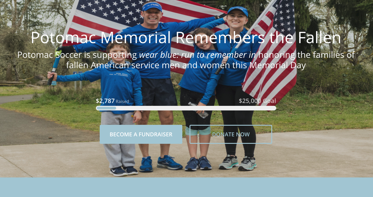 Potomac Memorial Tournament honors fallen service members SoccerWire