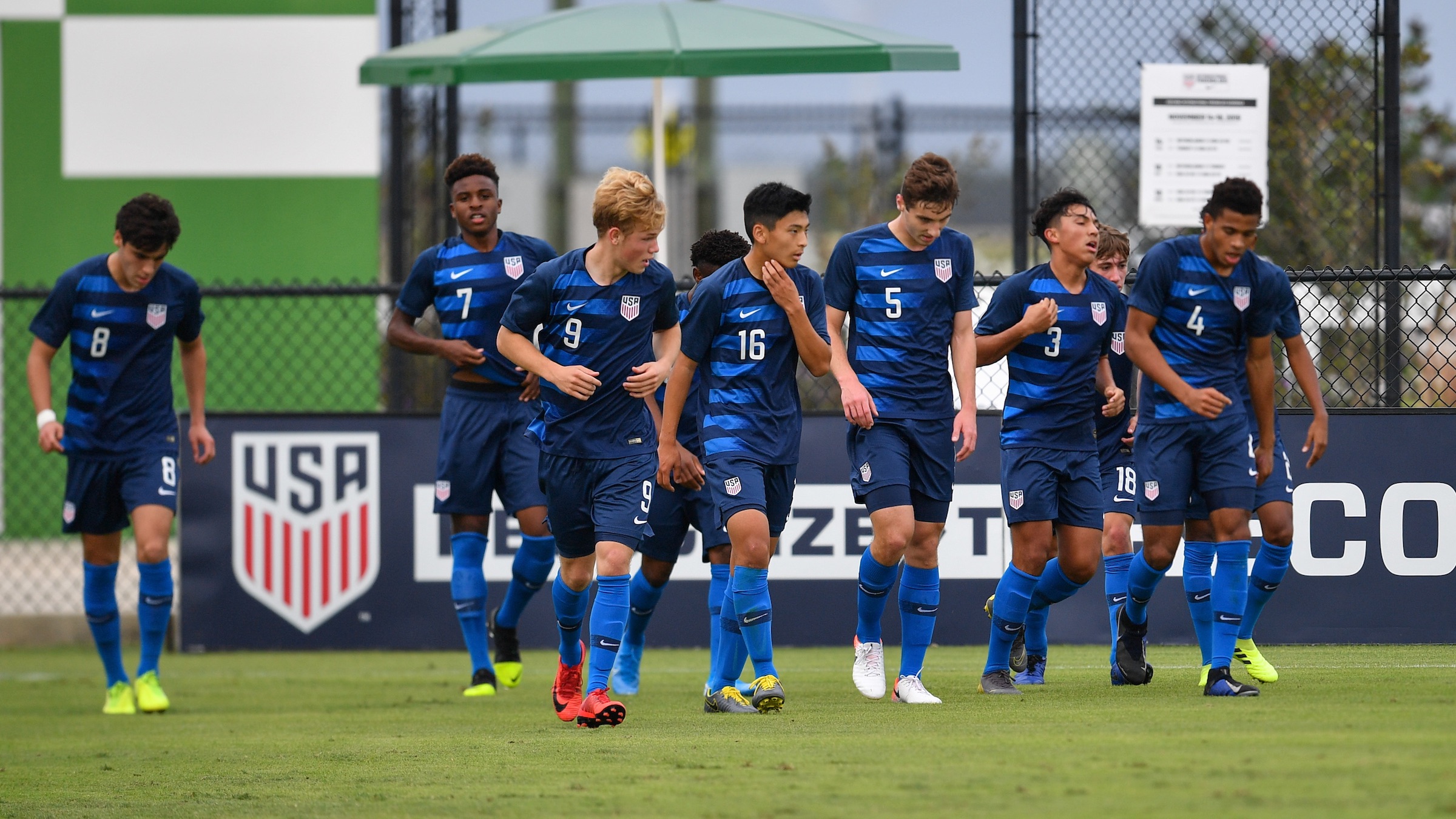 U.S. U16 Boys National Team defeats U17 USMNT 20 at Nike Friendlies