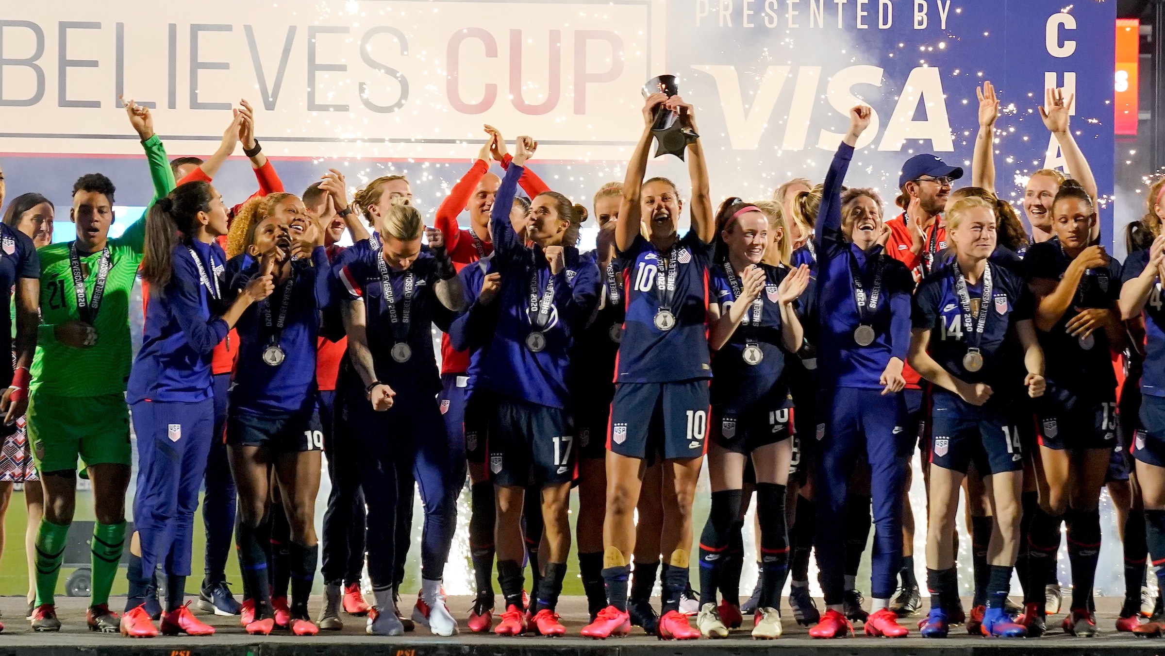 USWNT beats Japan 31 to claim 2020 SheBelieves Cup title SoccerWire