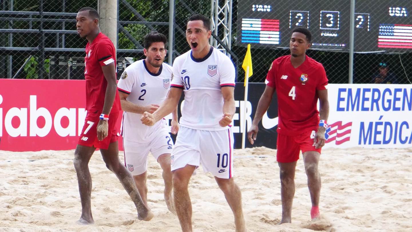 Estados Unidos avanza a las semifinales del Campeonato de Beach Soccer
