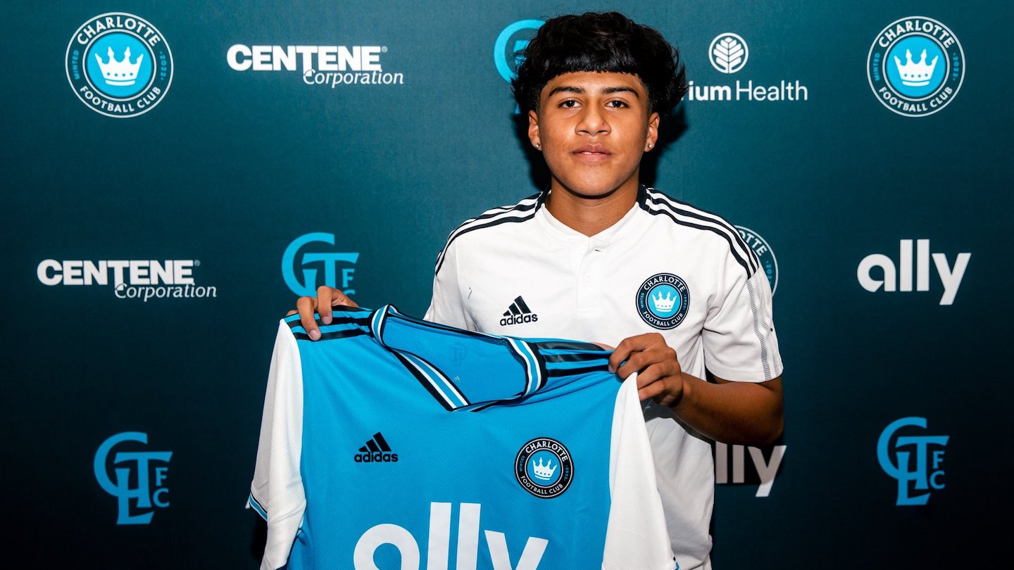 Charlotte FC signs 16-year-old midfielder Brian Romero as