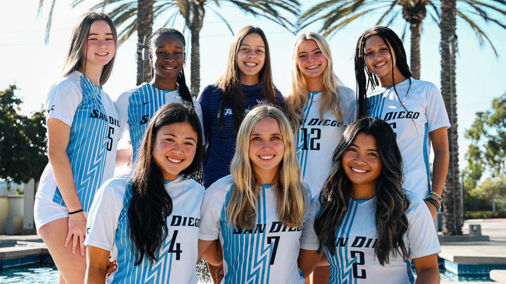 University of San Diego signs eight recruits from high level youth