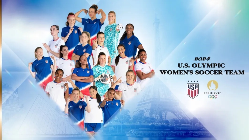 USWNT roster announced for 2024 Paris Olympic Games - SoccerWire